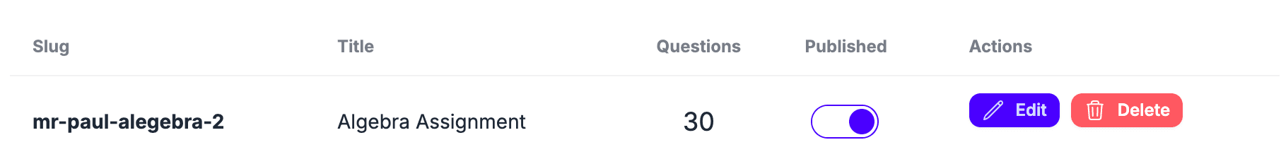Custom Links GradeCalculate is published